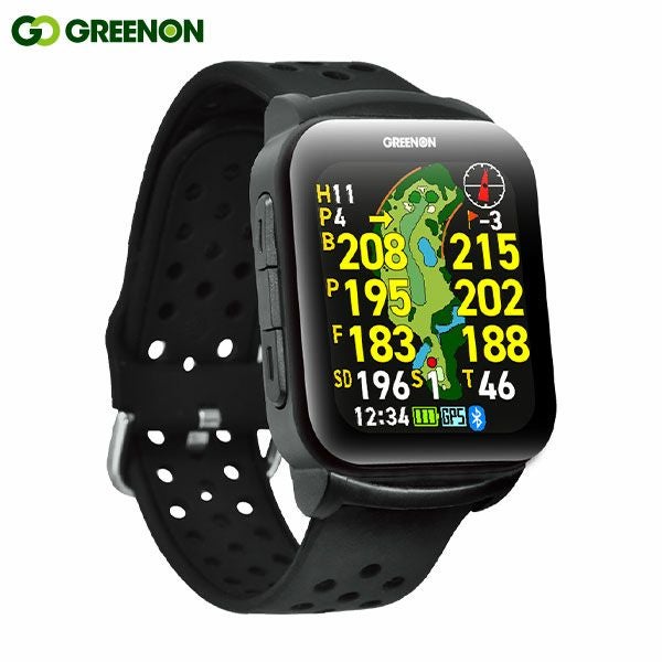 GREENON グリーンオン　GPSゴルフナビ　距離計　腕時計 GREENON（グリーンオン） 【アウトレット】GPS ゴルフナビ 距離計 有機