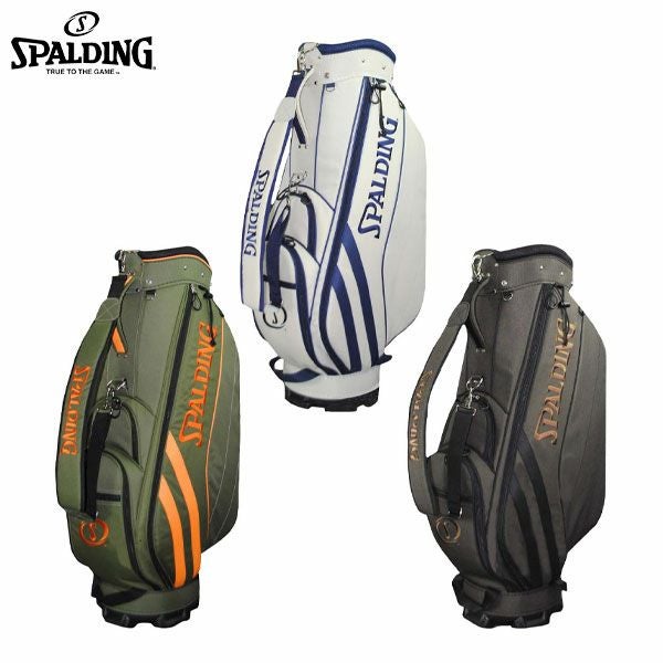 キャディバッグ ゴルフバッグ（SPALDING） 楽天市場】キャディバッグ 9.5型 4.5kg 4分割 2セパレーター 47インチ
