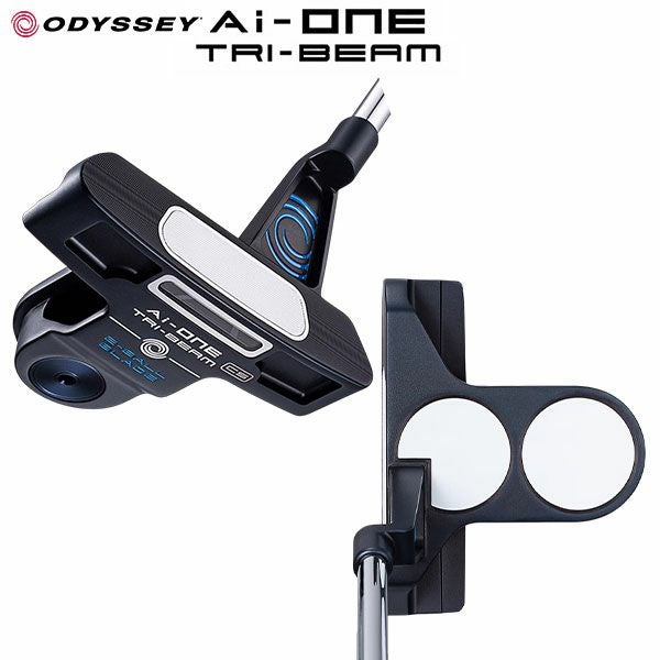 オデッセイ Ai-ONE TRI-BEAM 2-BALL BLADE CS センターシャフト パター