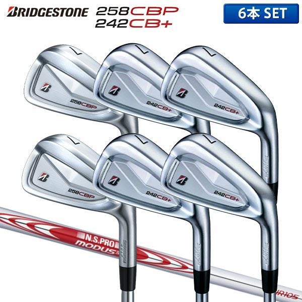 ブリヂストン 242CB+/258CBP アイアン コンボセット TOUR115 ブリヂストン 258CBP 242CB+ コンボ アイアンセット 6本組(5-P)の通販