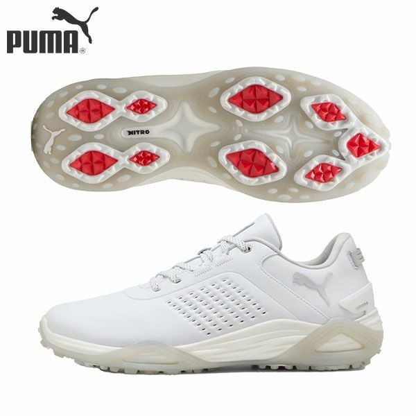 7*7様 ＰＵＭＡ ゴルフ ゴルフシューズ【ホワイト/27.0】新品 プーマ 311067 シャドウキャット ニトロ レザー スパイク ゴルフ