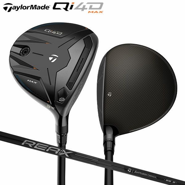 テーラーメイド Qi4D MAX フェアウェイウッド REAX 55