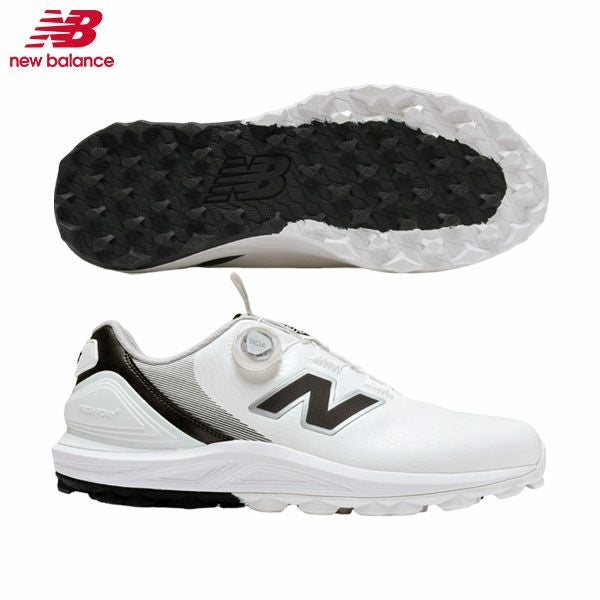 New Balance ゴルフシューズ ボアシステム ホワイト New Balance（ニューバランス） ゴルフシューズ ソフトスパイク ボア