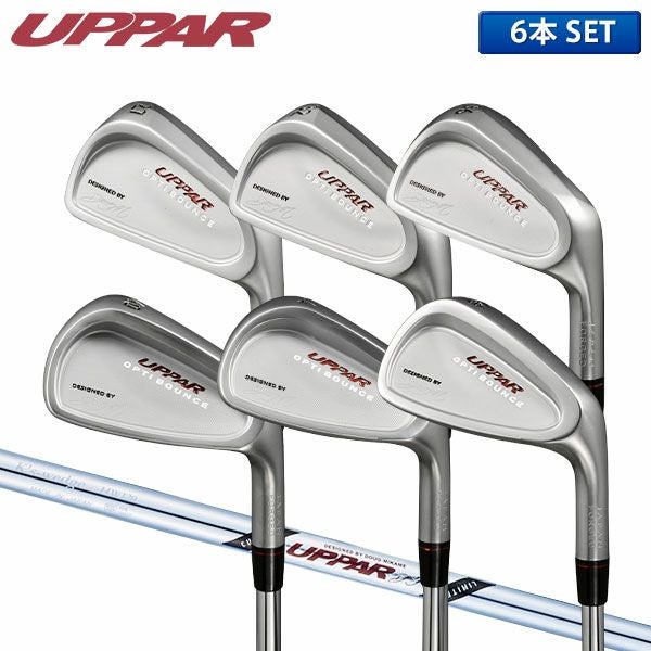 UPPAR アイアンセット 6本組(5-P) 島田シャフト K's スチールシャフト