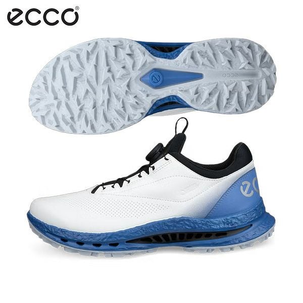 洋楽 DUKE 2 ECCO GOLF BIOM C5 Men メンズ レザーGore-Texゴルフシューズ | ホワイト