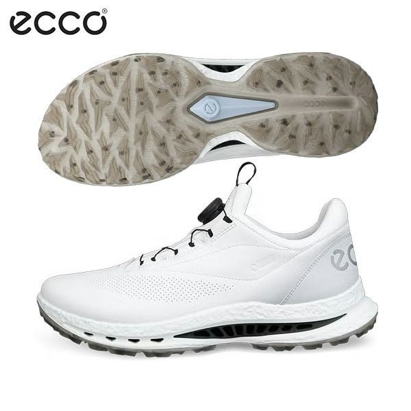 洋楽 DUKE 2 ECCO GOLF BIOM C5 Men メンズ レザーGore-Texゴルフシューズ | ホワイト