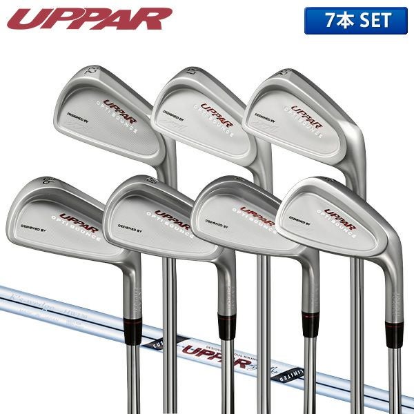 UPPAR アイアンセット 7本組(4-P) 島田シャフト K's スチールシャフト