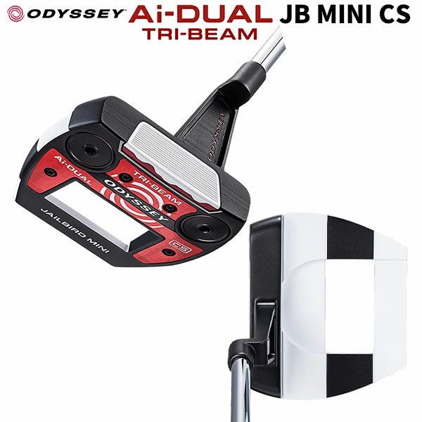 オデッセイ Ai-DUAL TRI-BEAM JAILBIRD MINI CS パターの通販 テレ東