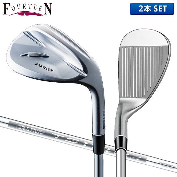 フォーティーン　PROTO REI 58, REI 52 ウェッジ　２本セット フォーティーン FR-3 パールサテン仕上げ ウェッジ 2本組の通販 テレ東