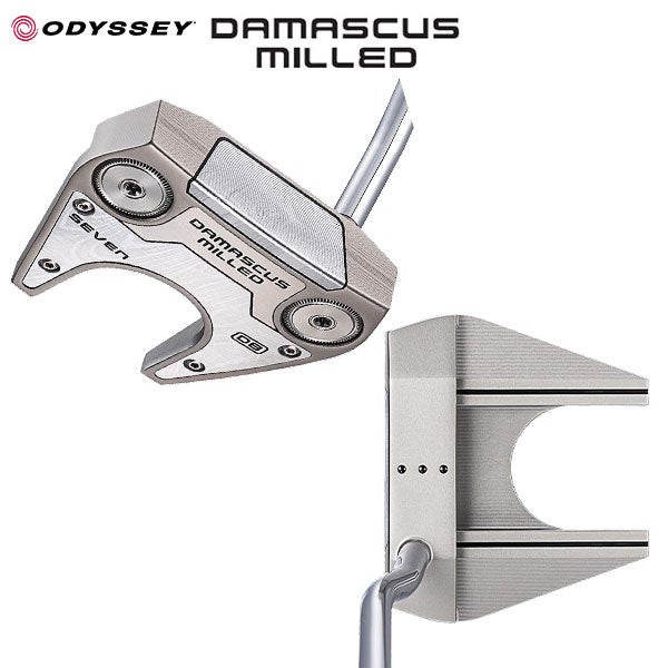 美品 アバダッドキャディバッグ ＋ オデッセイWhite Damascusパター 伝説の“ダマスカス”が再び！ 圧倒的進化を遂げた「DAMASCUS MILLEDパター」